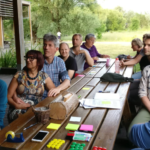 Bouwgroep vergaderen