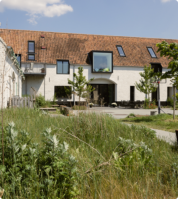 Binnentuin in Boldershof door Cohousing Projects