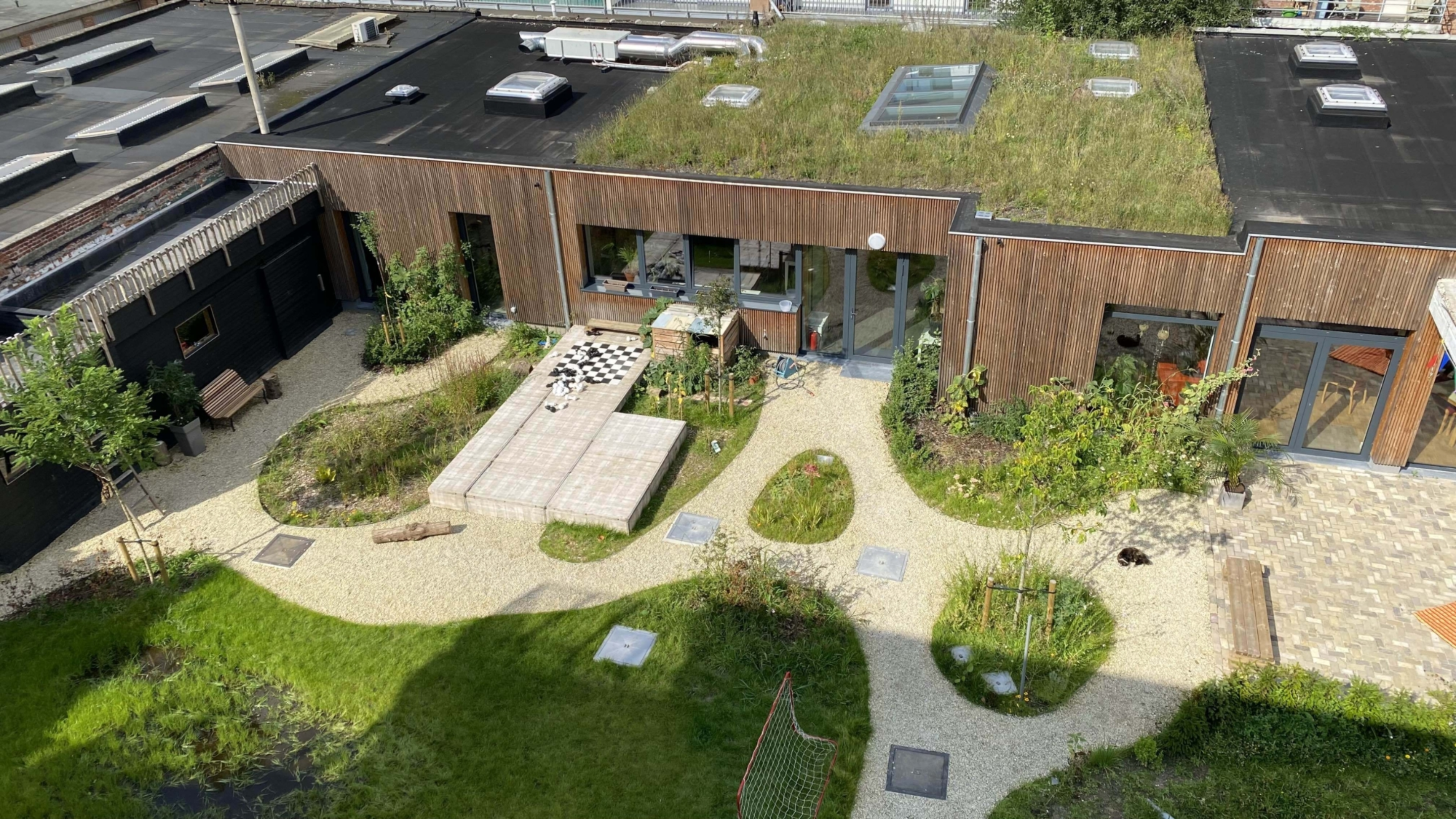 In Druk Borgerhout tuin view