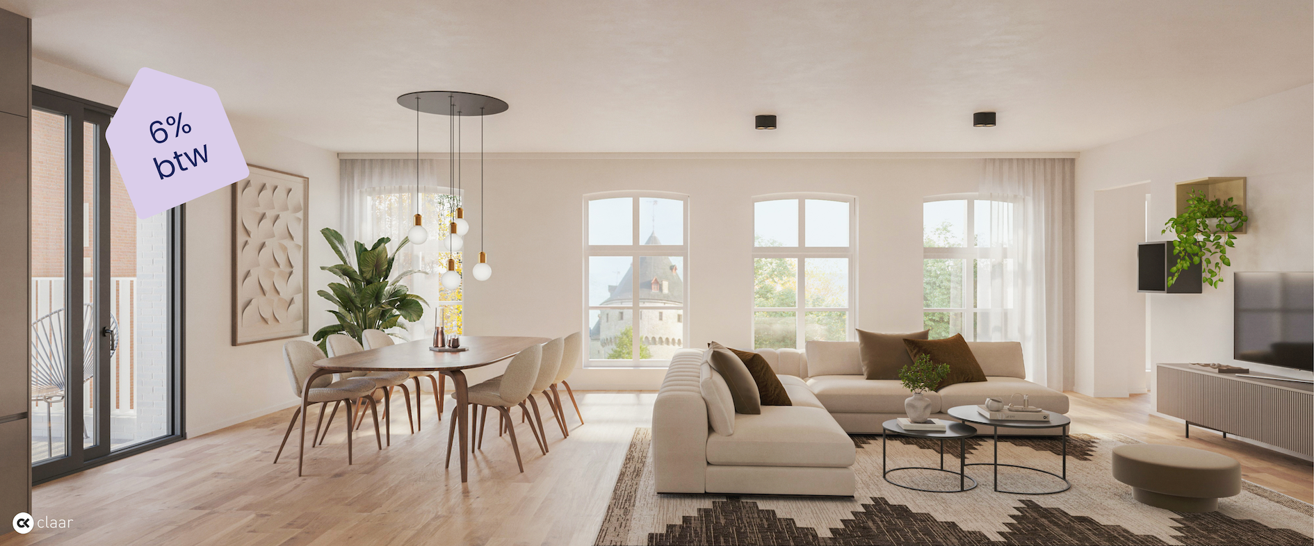 Te koop 15 appartementen