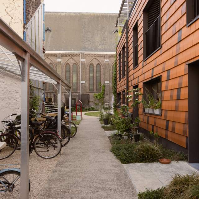 Tuin fietsenstalling Padua