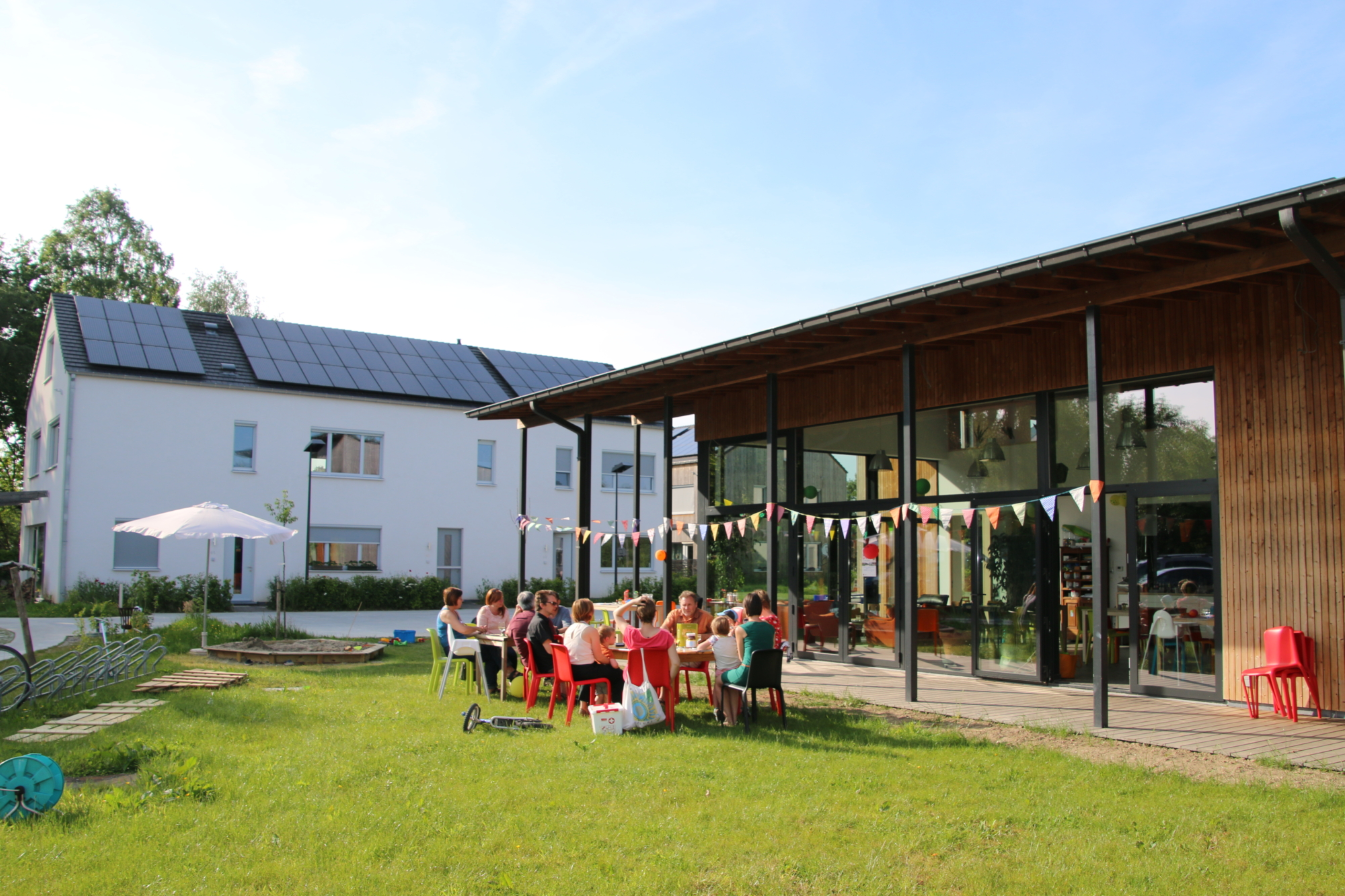 Vinderhoute buiten eten