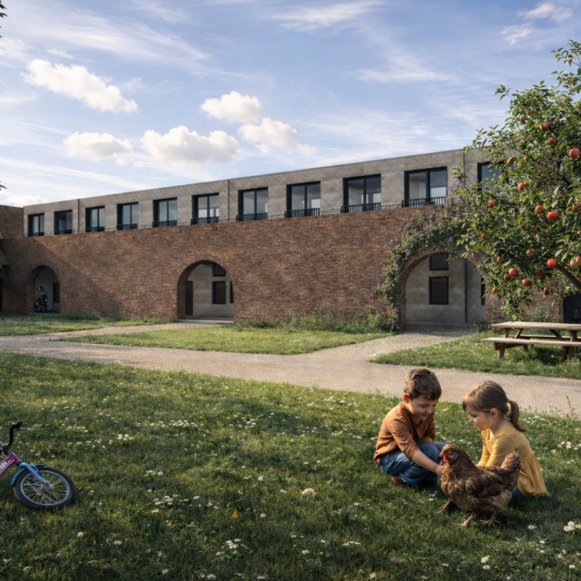 Cohousing Wevelgem Schuurwoningen