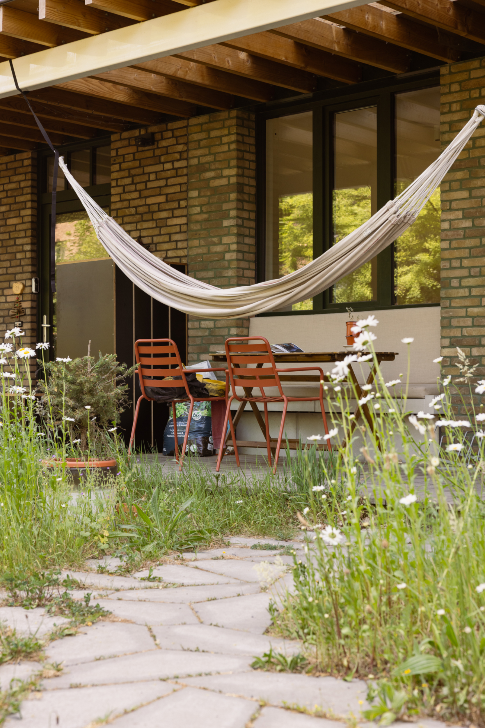 Buitenruimte in cohousing Gecco in Gentbrugge