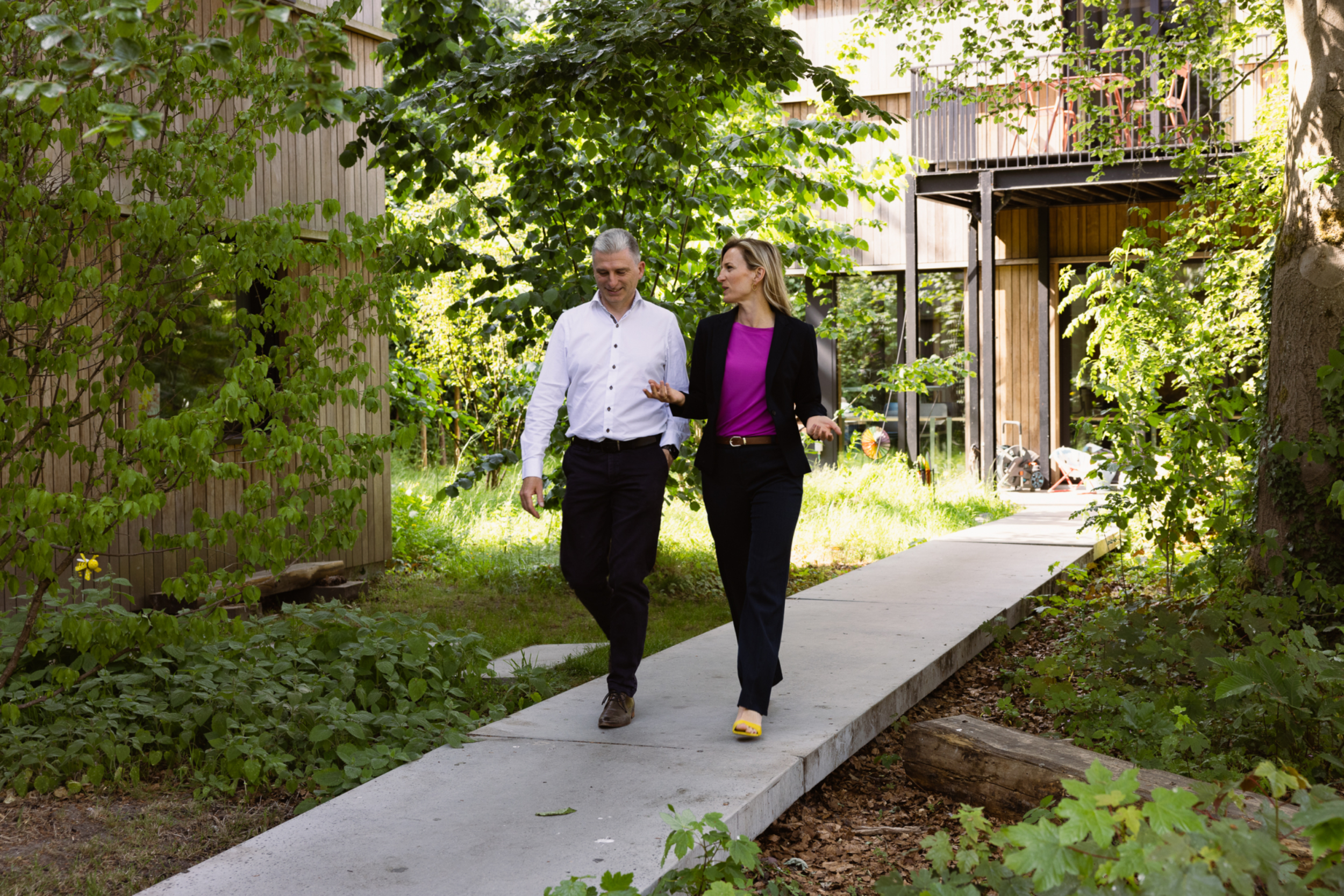 Federico Bisschop en Eef Tanghe van Cohousing Projects