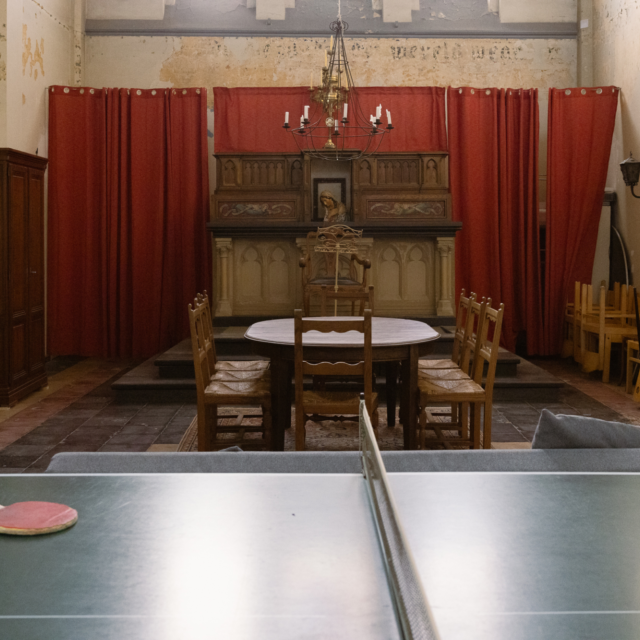 Gemeenschappelijke ruimte in cohousing Tuin van Padua in Gent 2